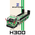 SC 1:64 H300 Sketchy 911 GT3 Rawr Flatbed Transport Trailer Diecast Car Model