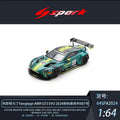 Spark 1:64 Aston Martin Vangtage AMR GT3 EVO 2024 NO.007 Comtoyou Racing Winner 24H Spa 2024 Alloy Die Cast Car Model