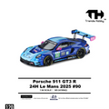 TH 1:64 Porsche 911 GT3 R-2025 Le Mans LMGT3 Racing Alloy Car Model