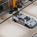 GHOST PLAYER 1:64 Ferrari LBWK F40 Grey Alloy Diecast Car Model Collection