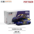 In stock POP RACE 1:64 S26-09 PANDEM Civic EG6 Alloy Die Casting Car Model Collection Gift June New Product